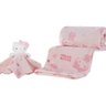 Manta com Naninha Coral Fleece Turma da Hello Kitty 75x100cm Hello Kitty - 1