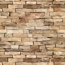 Ver imagem 1 de Papel de Parede Decorativo Pedra em Diversos Tons 3,30x0,50m