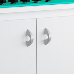 Balcão Cooktop Ditália 2 Portas BA-115 Branco - 3