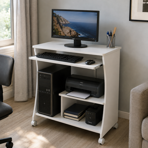 Mesa Computador Ditália Mc-153 Branco