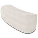 Ver mais imagens de Sofá 3 Lugares para Sala 180cm Orgânico Wendi Boucle Off White I01 - Mpozenato