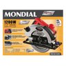 Serra Circular Mondial 1200w 7.1/4' Fsc-03 Vermelha/prata 110v - 2