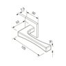 Fechadura para Banheiro Vivaldi Rq2 885-90B Preto - Pado - 2