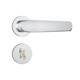 Fechadura 823/09 - Roseta Redonda Inox - Banheiro - Stam - 1