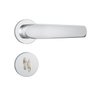 Fechadura 823/09 - Roseta Redonda Inox - Banheiro - Stam - 1
