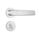 Ver imagem 1 de Fechadura 823/09 - Roseta Redonda Inox - Banheiro - Stam