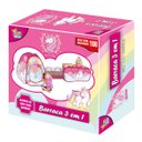 Ver imagem 2 de Toca Barraca Túnel 3 Em 1 com 100 Bolinhas Unicórnio