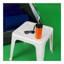 Ver imagem 4 de Mesa Quadrada Plástica de Apoio Multiuso C/ Porta Copos Mor