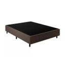 Ver imagem 3 de Conjunto Box Sommier Conceito + Colchão Koln Casal 1,38x1,88 Molas Maxspring Herval Marrom - Corino