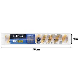Rolo de Tinta Antigota 46cm Superfícies Lisas - Atlas - 4