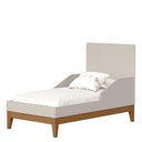 Ver imagem 6 de Quarto de Bebê Flip Guarda Roupa 4 Portas e Cômoda Gaveteiro Areia Acetinado - Reller