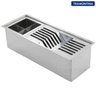 Calha Úmida Sobrepor Tramontina Inox 45X18 com Acessórios - 1