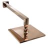 Chuveiro de Parede Ducha Slim Rose Gold Quadrado 200x200x100 - 3