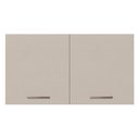 Ver imagem 4 de Armário Aéreo Multiuso 120cm 2 Portas Branco/crema Agata Madesa Branco/crema