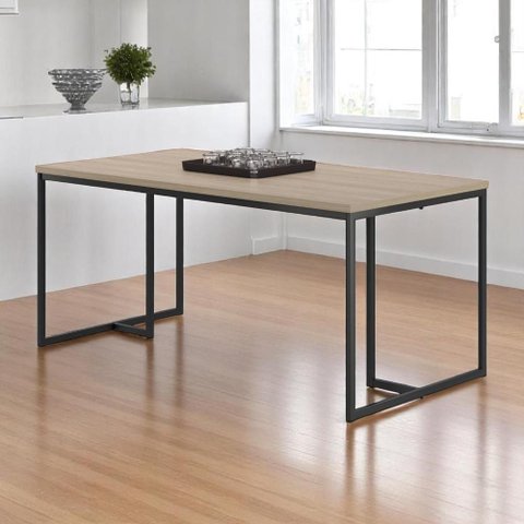 Mesa de Jantar Nióbio 1,60 Noce