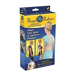 Cinta Colete para Correção Postura Coluna Costas Magnético Unisex-Bege - Royal Posture - 3
