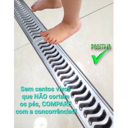 Ralo Pluvial 10x100 com Suporte - 8