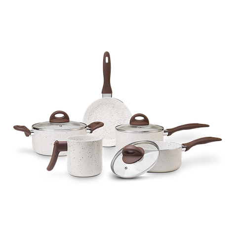 Jogo de Panelas 5 Peças Ceramic Life Cookie - Brinox
