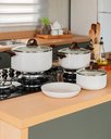 Ver imagem 3 de Jogo de Panelas 5 Peças Ceramic Life Cookie - Brinox