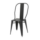 Ver imagem 2 de Conjunto de Mesa Design Tolix Iron Industrial Preto 2 Cadeiras