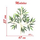 Ver imagem 3 de 48 Galhos Arranjo de Bambu Decoração Artificial Planta 57cm