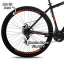 Ver imagem 3 de Bicicleta Colli Nantes Aço Carbono Aro 29 Freio a Disco 21 Marchas