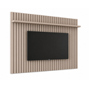 Ver imagem 3 de Painel de TV Ripado para Sala de Estar Classic 1,80 x 1,35 - Cinza