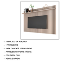 Ver imagem 5 de Painel de TV Ripado para Sala de Estar Classic 1,80 x 1,35 - Cinza