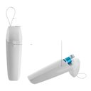 Ver imagem 3 de Kit Organizador Viagem Porta Escova Dental e Saboneteira Higiene Pessoal Plástico Branco Yoi