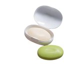 Ver imagem 2 de Kit Organizador Viagem Porta Escova Dental e Saboneteira Higiene Pessoal Plástico Branco Yoi