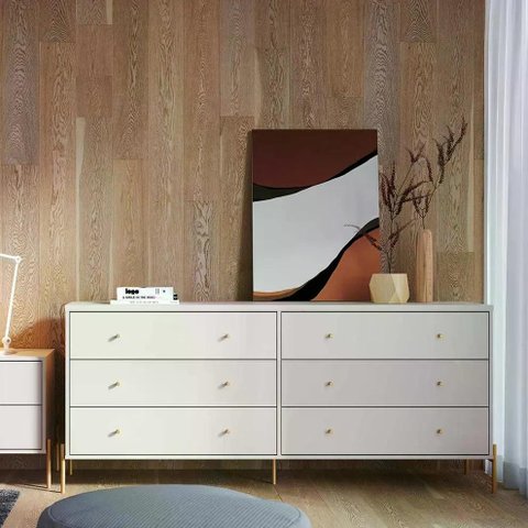 Cômoda 6 Gavetas Jasper 180cm Branco