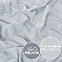 Ver imagem 4 de Lençol Solteiro com Elástico 1 Peça Jolitex Ternille 300 Fios - Toque de Seda - Cinza
