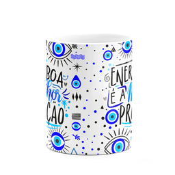 Caneca Motivação - Energia Boa É a Melhor Proteção - 3