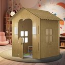 Ver imagem 1 de Casinha Infantil Interativa com Led - Mdf Cru