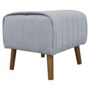 Ver imagem 7 de Puff Decorativo Retangular Verso Bouclé Premium - Cinza Buclê