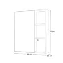 Ver imagem 4 de Espelheira Sophia 66cm Led - Fabribam Catedral