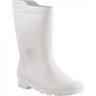 Bota de PVC branca cano médio com forro 40 Vonder PLUS - 2