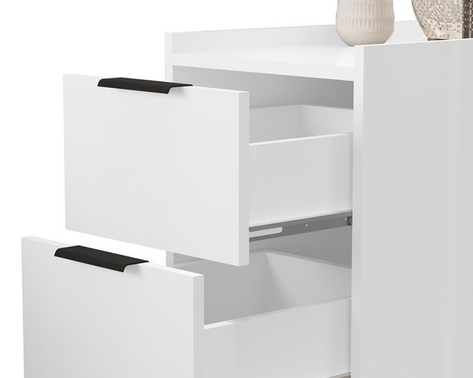 Mesa de Cabeceira Ape Pé Palito Off white / Cinamomo - Comprar Moveis em Casa - 5