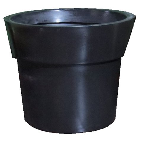 Vaso Planta Extra Grande 100x110 Ibiza Polietileno - PRETO 002