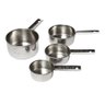 Conjunto de Medidoras de Inox kit 4 Medidores de Receitas - 4