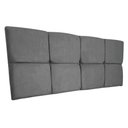 Ver imagem 3 de Painel Solteiro 90cm Nina Slk Decor Rosa Painel Nina Cinza