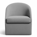 Ver imagem 3 de Kit 2 Poltronas Decorativas Malli Linho - Pallazio Cor:Cinza
