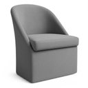 Ver imagem 2 de Kit 2 Poltronas Decorativas Malli Linho - Pallazio Cor:Cinza