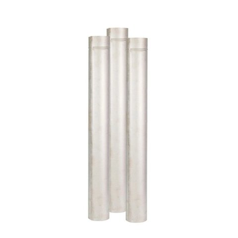 Cano Chaminé Galvanizado 150mm X 1m Kit com 3 Unidades