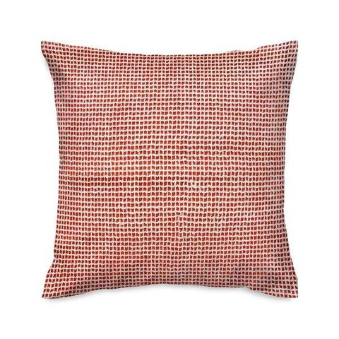 Capa de almofada VivaIN bordado laranja