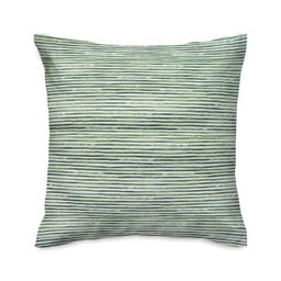 Capa de almofada VivaIN acquablock listrado verde - 1