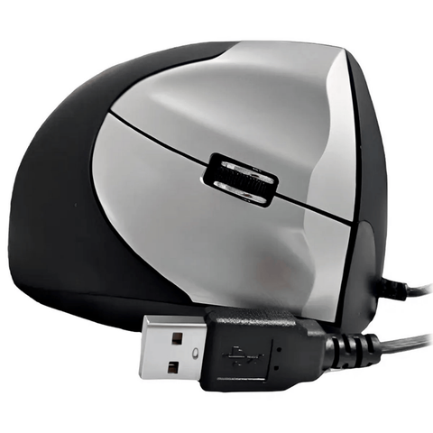 Mouse Ergoômico sem Fio Silencioso Cor Preto Xc-ms-30 Xcell