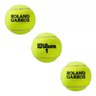 Bola de Tênis Roland Garros All Court Wilson Pack com 72 Bolas - 2