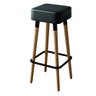 KIT 2 Banquetas de Luxo Dubai: Preto - 2