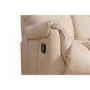 Ver imagem 5 de Poltrona Reclinável p/ Sala Aspen Romana Zero Wall Giro e Balanço Courano Branco - Probel
